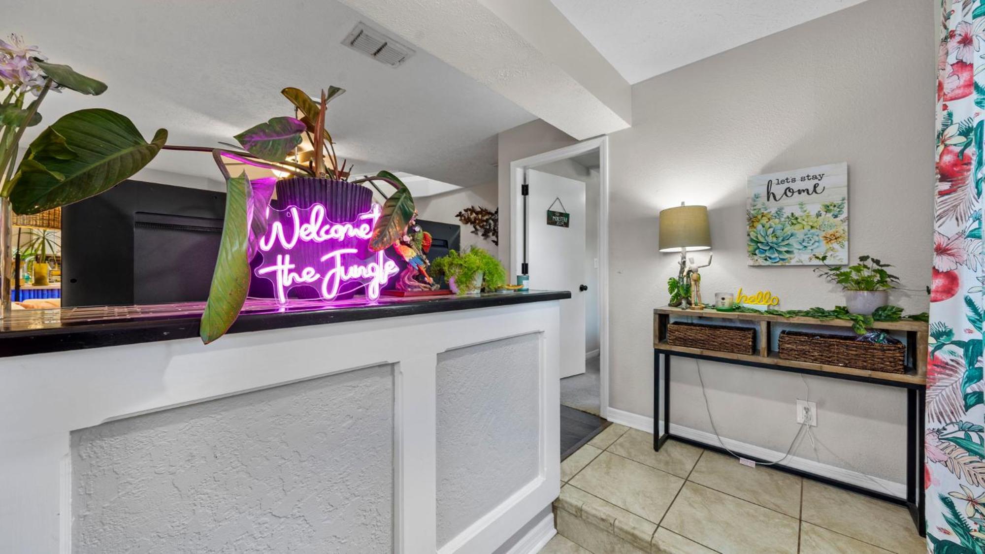 Zen Jungle House By Busch Gardens Sleeps 12 With Outdoor Games & Detached Play Space! Tampa Dış mekan fotoğraf